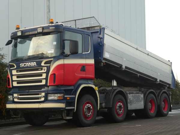 scania - r500 8x4 steel manual