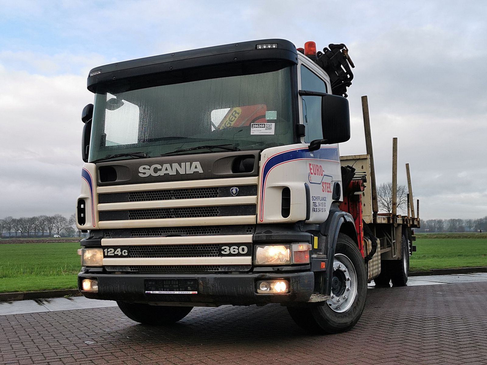 SCANIA P124 360 Kleyn Vans