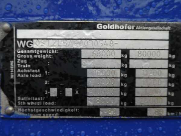 GOLDHOFER - STZ-L5-85/80 A