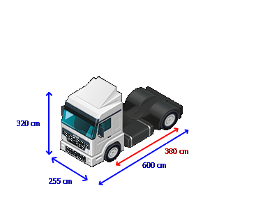 Высота дафа 105. Габариты Даф 105 тягач. DAF 105 габариты. Седельный тягач n332t. Kleyn Trucks.