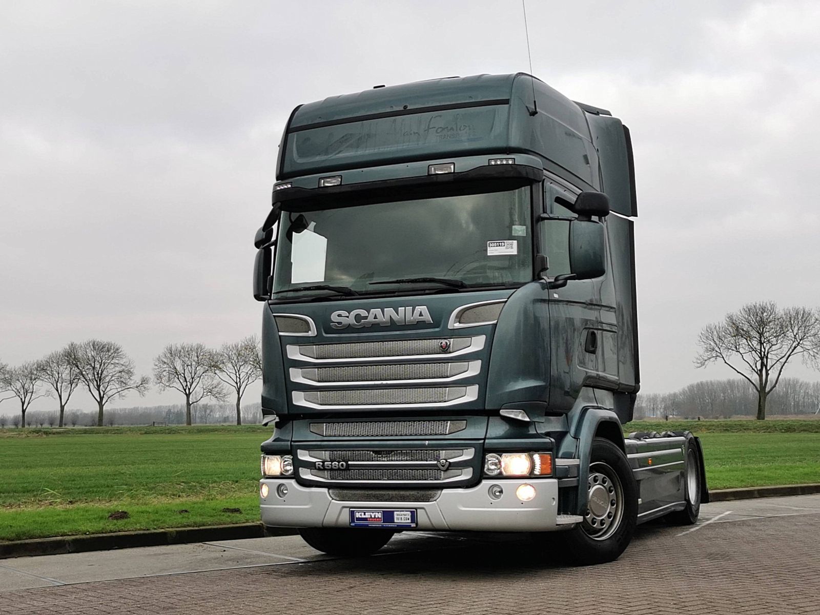 SCANIA R580 - Kleyn Trucks