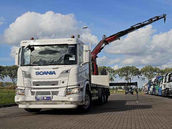 SCANIA - P450 8X4*4 FASSI F255-6