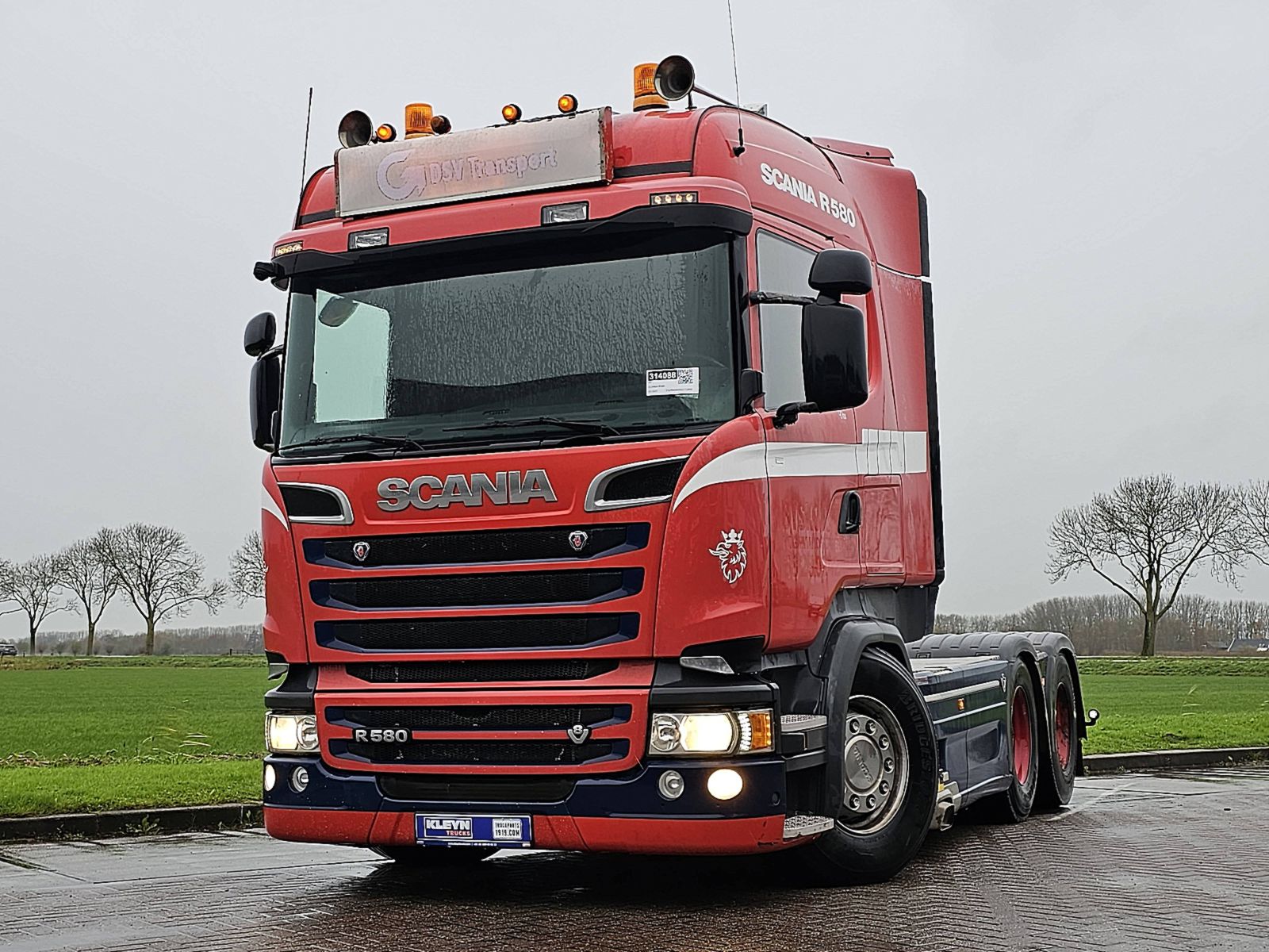 SCANIA R580 - Kleyn Trucks