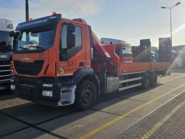 IVECO - AD260S46 STRALIS MACHNINE TR. + CRANE