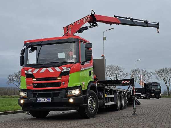 SCANIA - P410 CNG,FASSI F235